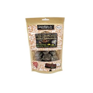 Green & Wilds Eco Dog Treats - Fish Crunchies with Chamomile