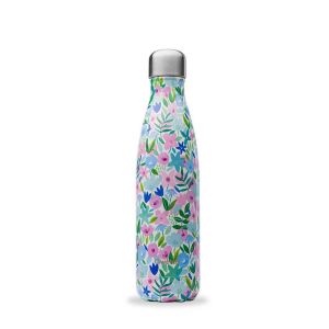 Watercolour floral printed water bottle