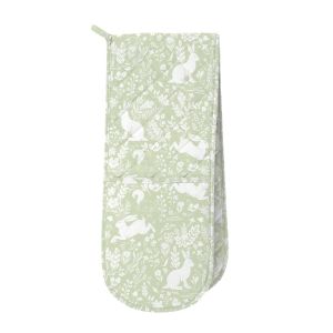 Le Chateau Forest Life Double Oven Glove - Green