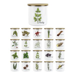 Purely Home Classic Herbs Mini Canister