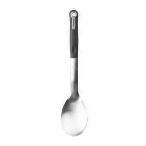 kitchen solid spoon made from stainless steel
