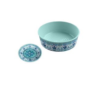 Gibraltar Melamine Single Wall Pet Bowl & Saucer Set