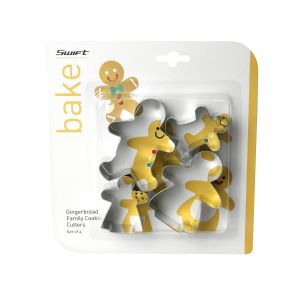 Dexam Cookie Cutter Set - Gingerbread Family