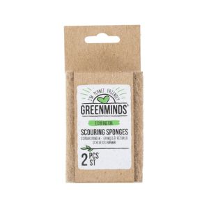 Greenminds Eco-Friendly Scouring Sponges - 2 Pack