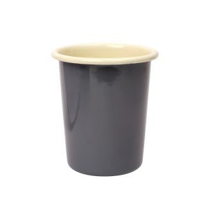 Vintage Home Enamel Beaker - Slate Grey