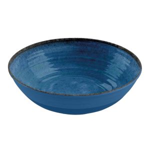 Artisan Indigo Melamine Salad Bowl