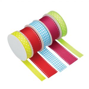 Cake Decorating Ribbon - Bright Colours 