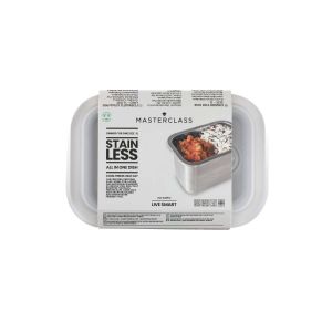 MasterClass Stainless Steel All-in-One Container - Dinner For One
