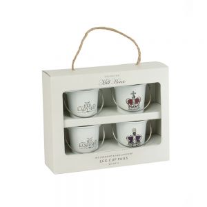 Egg Cup Set - His Lordship & Her Ladyship