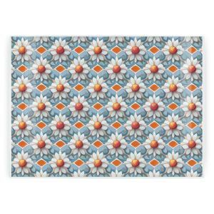 tempered textured glass chopping board with hare print