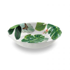 Amazon Floral Melamine Large Salad Bowl