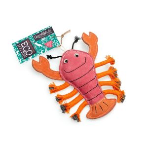 Green & Wilds Eco Dog Toy - Larry the Lobster