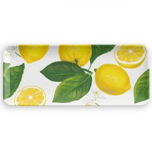 Lemon Fresh Melamine Serving Appetiser Tray