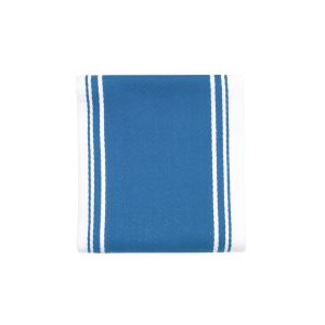 Dexam Love Colour Stiped Tea Towel - Moroccan Blue