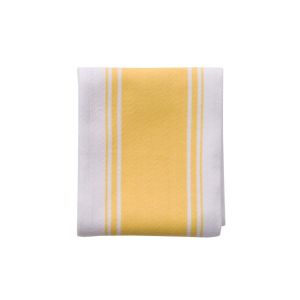 Dexam Love Colour Striped Tea Towel - Sunflower