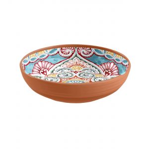 Auntie Morags Rio Corte Melamine Low Bowl 