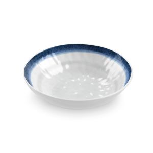 Coastal Melamine Low Bowls