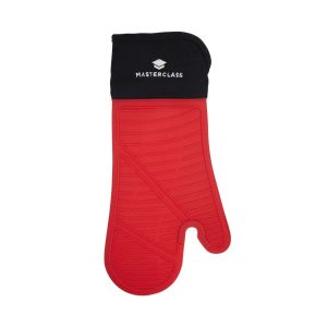 MasterClass Red Silicone Oven Gauntlet