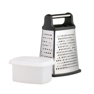 Masterclass Four-Sided Box Grater with Collecting Box
