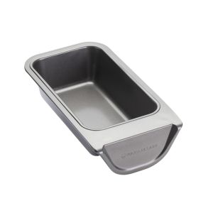 non stick loaf baking tin with smart stack design