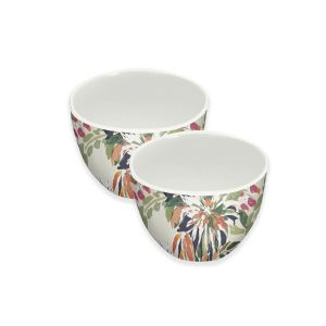 Mediterranean Garden Melamine Dipping Bowls - Set of 2