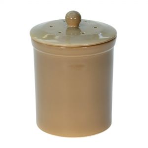 Melbury Ceramic Compost Caddy - Buff