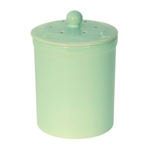 Melbury Ceramic Compost Caddy - Turquoise