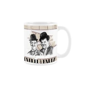 Purely Home Laurel & Hardy Ceramic Mug