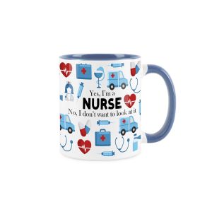 Purely Home Ceramic Trades Mug - Nurse