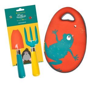 Burgon & Ball National Trust Kids - Kneeler (Red) & Tool Kit Set
