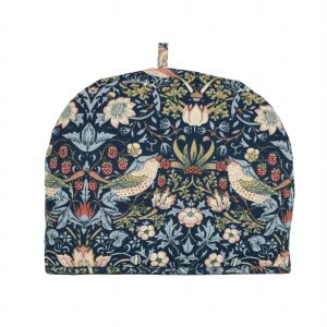 William Morris Strawberry Thief Standard Tea Cosy - Navy