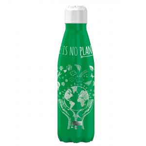 iDrink Insulated Stainless Steel Bottle - No PLANET B - 500ml