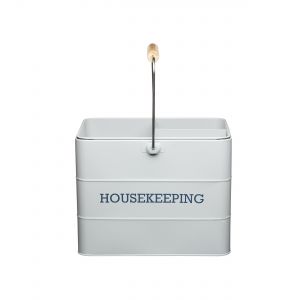 Living Nostalgia Housekeeping Tin - French Grey