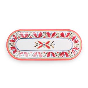 Mediterranean Melamine Oval Appetiser Trays