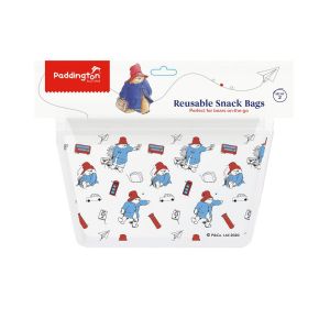  Paddington Bear Snack Zip Bags (Set of 2) 