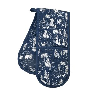 Peter Rabbit Classic Double Oven Glove - Dark Blue