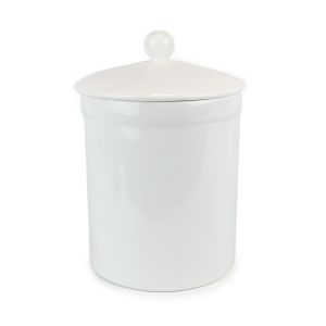 Portland Ceramic Compost Caddy - White