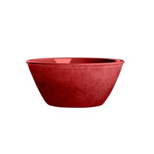 Potters Reactive Glaze Red Melamine Bowls