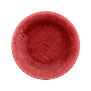 Potters Reactive Glaze Red Melamine Side Plates