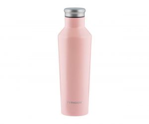 Vase shaped stainless steel water bottle n pale pink colour
