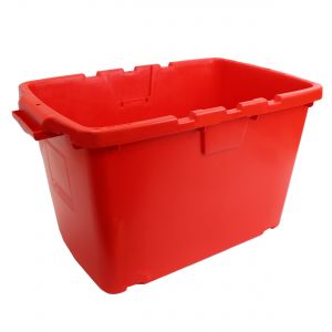 CORAL OUTDOOR RECYCLING/STORAGE BOX - 55L - RED