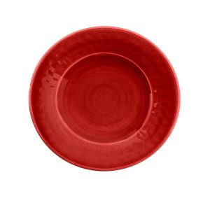 Crackle Red Melamine Side Plates