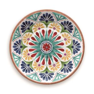 Rio Medallion Melamine Dinner Plates