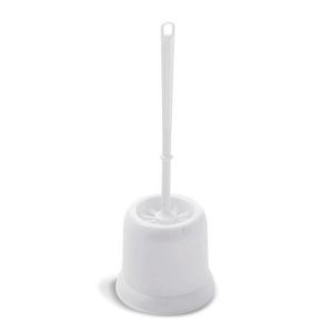 Addis Round White Toilet Brush