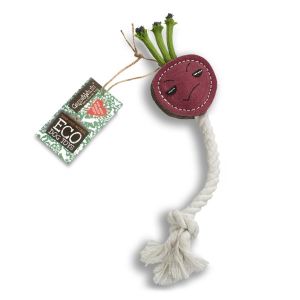 Green & Wilds Eco Dog Toy - Ruby the Radish