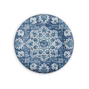 Atlantic Blue Melamine Side Plates