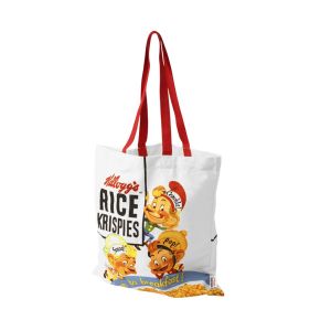 vintage kelloggs rice krispies tote bag