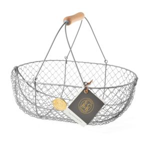 Burgon & Ball Sophie Conran Basket - Grey - Large