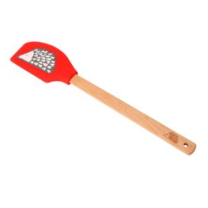 Scion Spike Silicone Spatula - Red