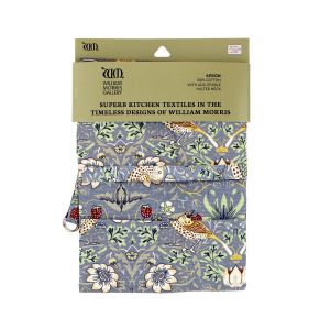 Le Chateau William Morris Strawberry Thief Apron - Blue
